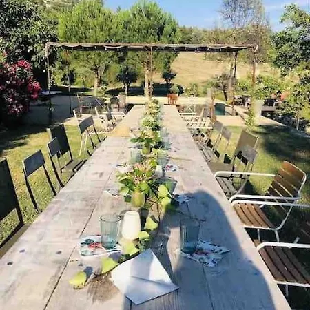 Villa Mas D'exception En Pierre Avec Piscine Et Vue *
