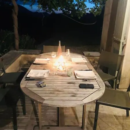 Mas D'exception En Pierre Avec Piscine Et Vue